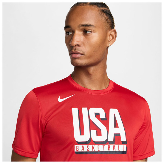 Nike Ανδρική κοντομάνικη μπλούζα USA 24 Practice Tee